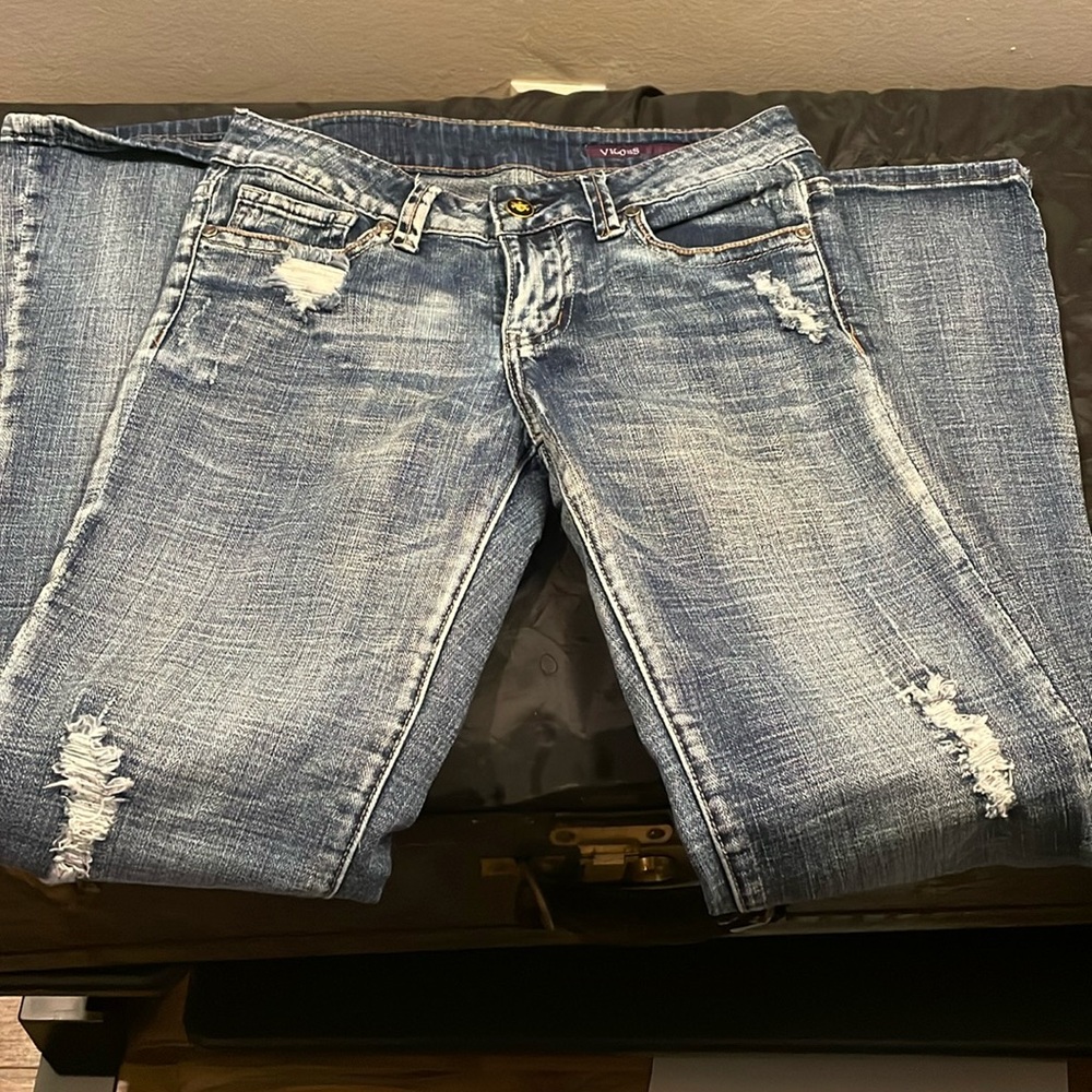 Very cool flair jeans from Vigoss. Size 5